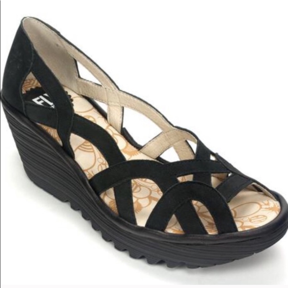Fly London yadi slip on wedge